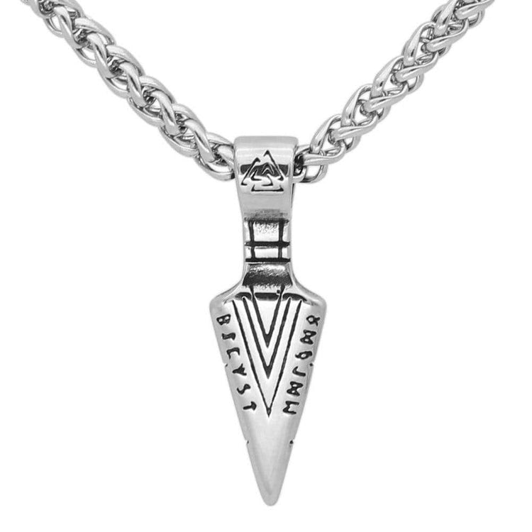 Collier pointe Valknut | Acier Inoxydable Collier pointe Valknut | Acier Inoxydable
