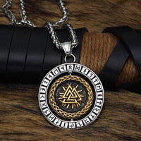 Collier Runes Vikings | Acier Inoxydable Collier Runes Vikings | Acier Inoxydable