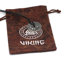 Collier runique Vegvisir Collier runique Vegvisir