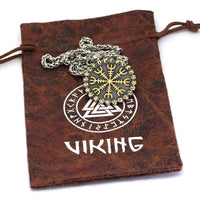 Collier Vegvisir | Acier Inoxydable Collier Vegvisir | Acier Inoxydable