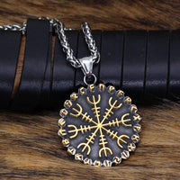 Collier Vegvisir | Acier Inoxydable Collier Vegvisir | Acier Inoxydable