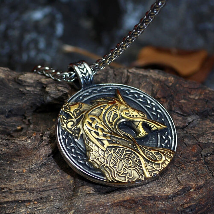 Collier Viking Jörmungandr le serpent de Midgard Collier Viking Jörmungandr le serpent de Midgard