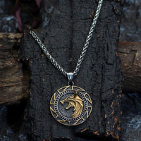 Collier viking puissance des loups nordiques Collier viking puissance des loups nordiques