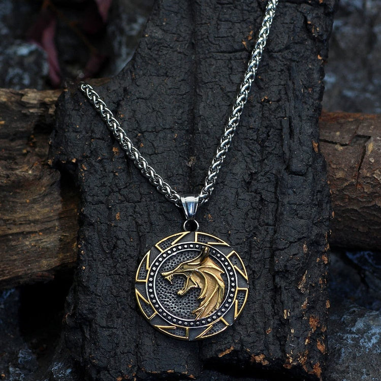 Collier viking puissance des loups nordiques Collier viking puissance des loups nordiques