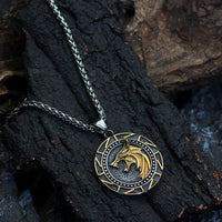 Collier viking puissance des loups nordiques Collier viking puissance des loups nordiques