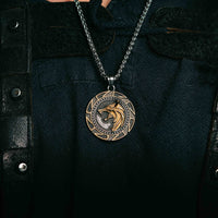 Collier viking puissance des loups nordiques Collier viking puissance des loups nordiques