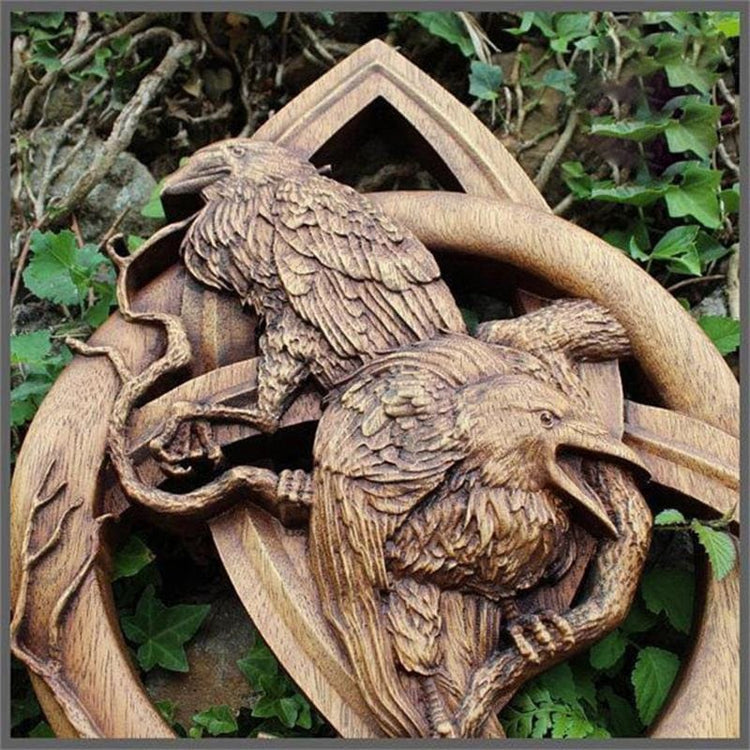 Décoration murale Hugin et Munin Décoration murale Hugin et Munin