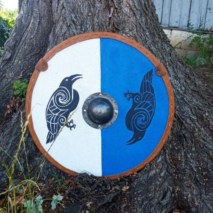 Bouclier Viking Hugin et Munin Bouclier Viking Hugin et Munin