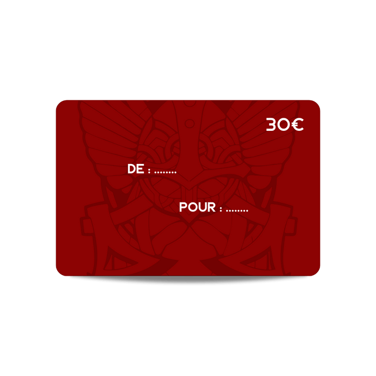 e-Carte Cadeau Odin's Hall e-Carte Cadeau Odin's Hall