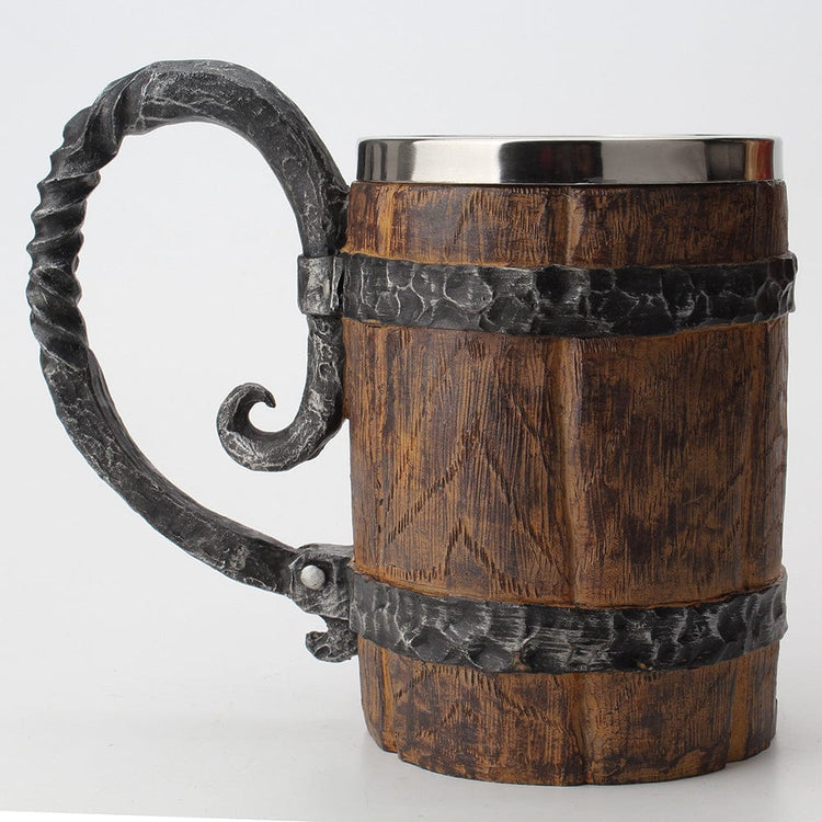 Grande chope en bois viking Grande chope en bois viking