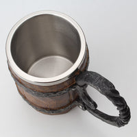 Grande chope en bois viking Grande chope en bois viking