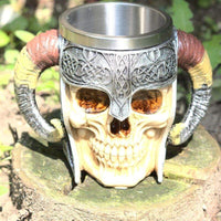 Tasse de thé tête de mort Tasse de thé tête de mort