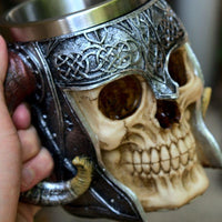 Tasse de thé tête de mort Tasse de thé tête de mort