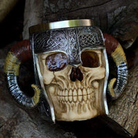 Tasse de thé tête de mort Tasse de thé tête de mort