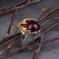 Bague Dragon Gardien Viking - Acier inoxydable Bague Dragon Gardien Viking - Acier inoxydable