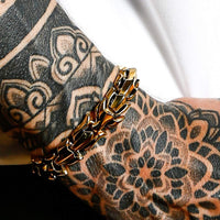 Bracelet \"Colère de Jörmungand\" - Version OR Bracelet \"Colère de Jörmungand\" - Version OR