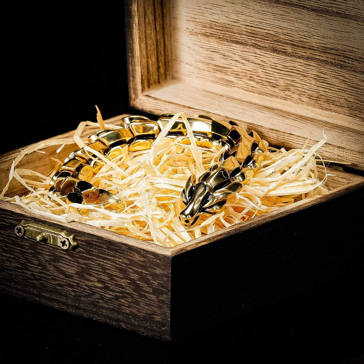 Bracelet \"Colère de Jörmungand\" - Version OR Bracelet \"Colère de Jörmungand\" - Version OR