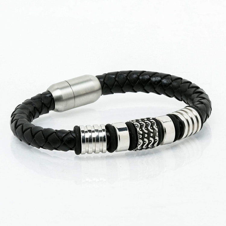 Bracelet d'entrainement viking en cuir tressé Bracelet d'entrainement viking en cuir tressé