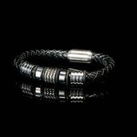 Bracelet d'entrainement viking en cuir tressé Bracelet d'entrainement viking en cuir tressé