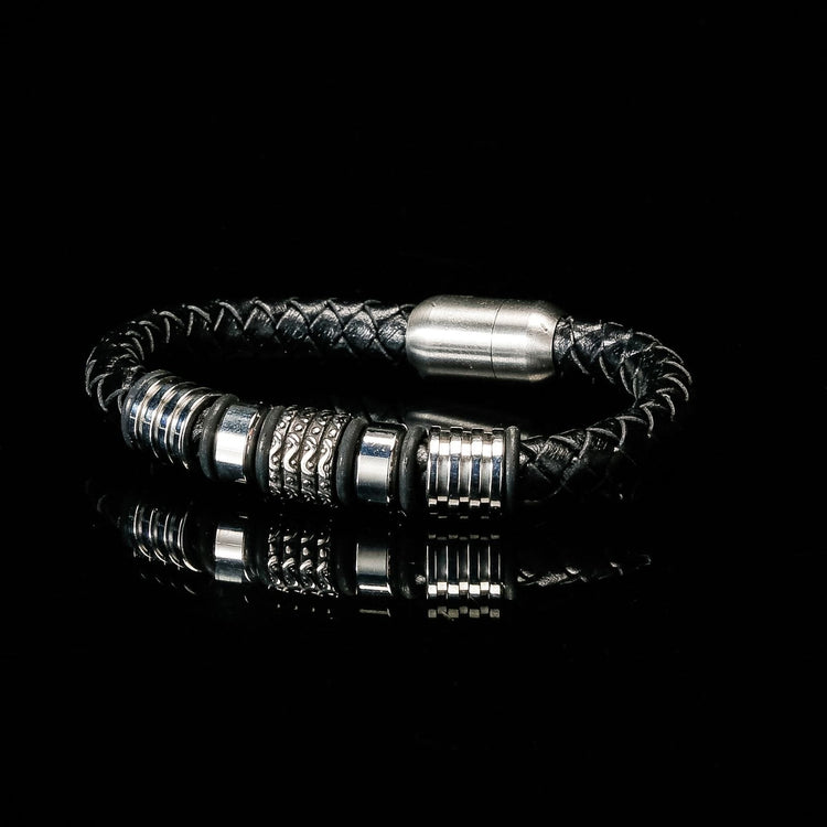 Bracelet d'entrainement viking en cuir tressé Bracelet d'entrainement viking en cuir tressé