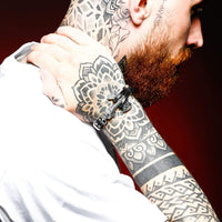 Bracelet Viking Hache lourde en cuir Bracelet Viking Hache lourde en cuir