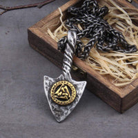 Collier de flèches viking - Rune Valknut Collier de flèches viking - Rune Valknut