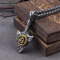 Collier de flèches viking - Rune Valknut Collier de flèches viking - Rune Valknut