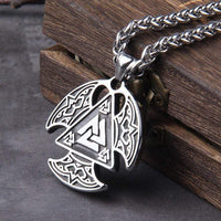 Collier de pouvoir Viking - Rune Valknut Collier de pouvoir Viking - Rune Valknut