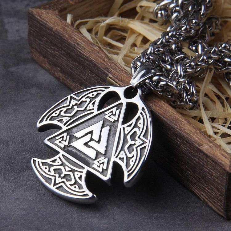 Collier de pouvoir Viking - Rune Valknut Collier de pouvoir Viking - Rune Valknut