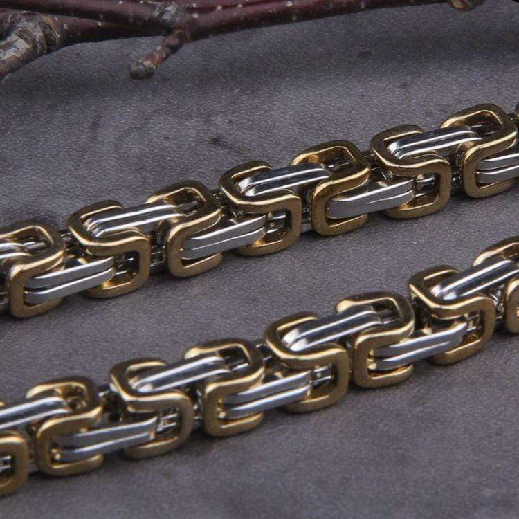 Collier Viking Loup - Sköll et Hati Collier Viking Loup - Sköll et Hati