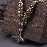 Collier de roi viking - Symbole de la puissance de Thor Collier de roi viking - Symbole de la puissance de Thor