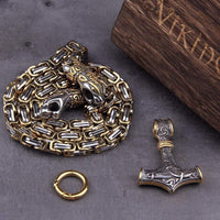 Collier de roi viking - Symbole de la puissance de Thor Collier de roi viking - Symbole de la puissance de Thor