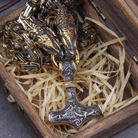Collier de roi viking - Symbole de la puissance de Thor Collier de roi viking - Symbole de la puissance de Thor