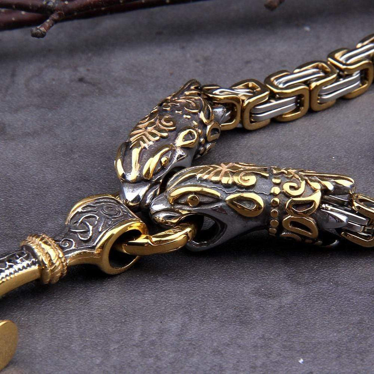 Collier de roi viking - Symbole de la puissance de Thor Collier de roi viking - Symbole de la puissance de Thor