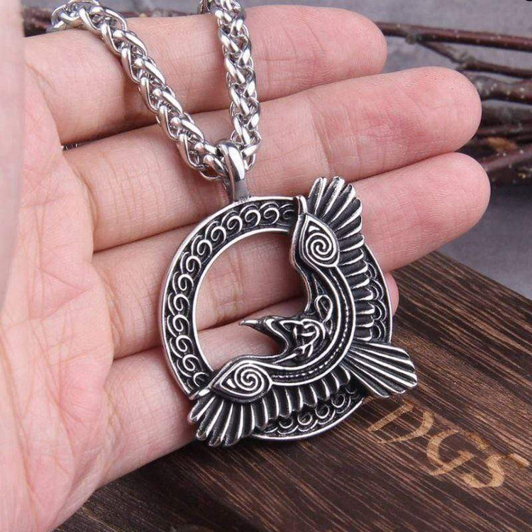 Collier Gloire d'Odin - corbeau de vision Collier Gloire d'Odin - corbeau de vision