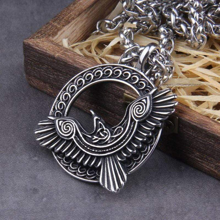 Collier Gloire d'Odin - corbeau de vision Collier Gloire d'Odin - corbeau de vision