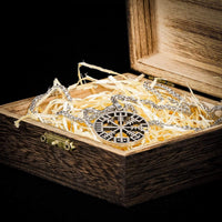 Collier Viking Boussole du Vegvisir Collier Viking Boussole du Vegvisir