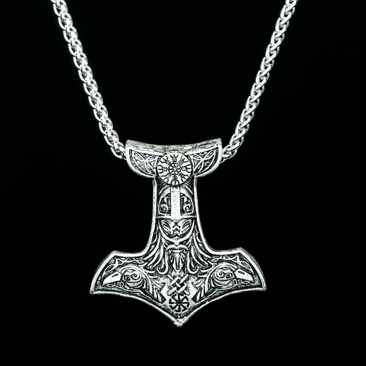 Collier Viking Fureur d'Odin Ancre Collier Viking Fureur d'Odin Ancre
