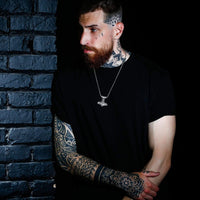 Collier Viking Fureur d'Odin Ancre Collier Viking Fureur d'Odin Ancre