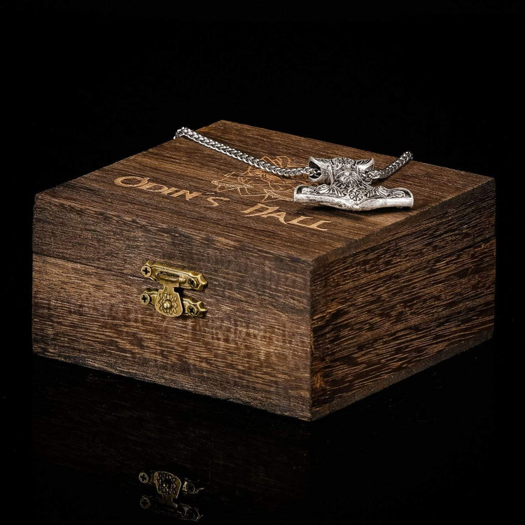 Collier Viking Fureur d'Odin Ancre Collier Viking Fureur d'Odin Ancre