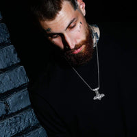 Collier Viking Fureur d'Odin Ancre Collier Viking Fureur d'Odin Ancre