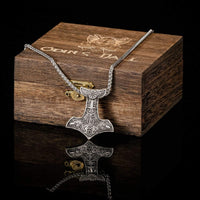 Collier Viking Fureur d'Odin Ancre Collier Viking Fureur d'Odin Ancre