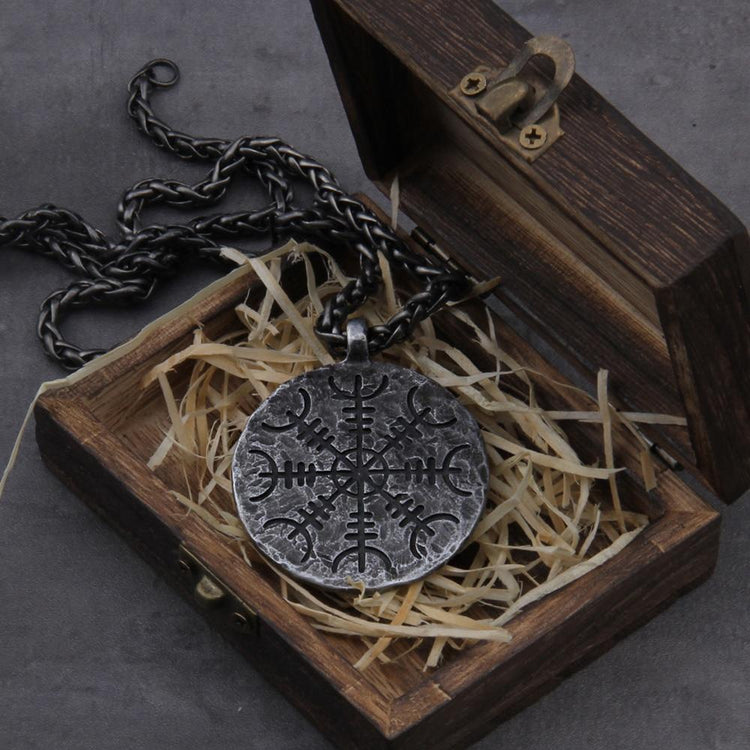 Talisman runique viking en acier inoxydable Talisman runique viking en acier inoxydable