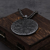 Talisman runique viking en acier inoxydable Talisman runique viking en acier inoxydable