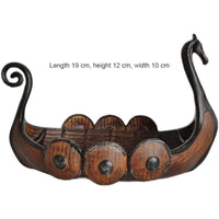 Ornements de bureau en résine - Drakkar Viking Ornements de bureau en résine - Drakkar Viking