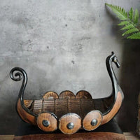 Ornements de bureau en résine - Drakkar Viking Ornements de bureau en résine - Drakkar Viking
