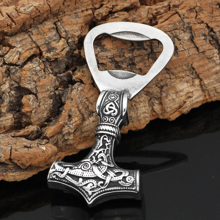 Ouvre-bouteille Mjolnir - acier inoxydable Ouvre-bouteille Mjolnir - acier inoxydable