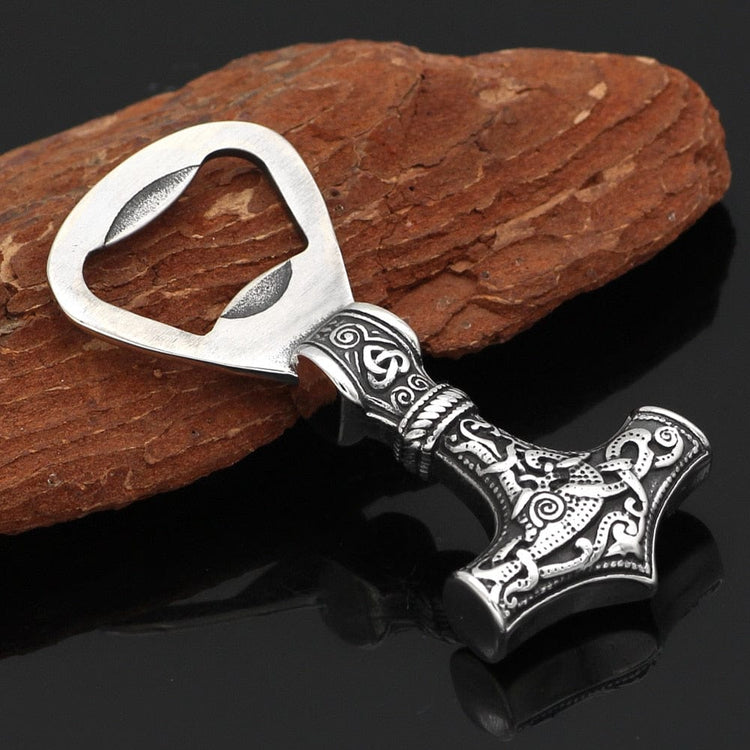 Ouvre-bouteille Mjolnir - acier inoxydable Ouvre-bouteille Mjolnir - acier inoxydable