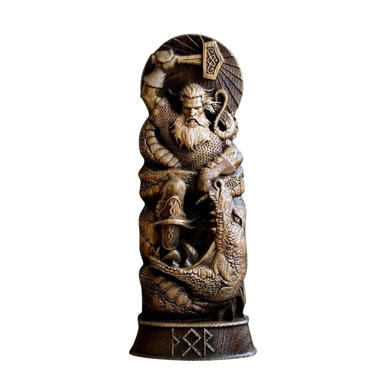 Statuette des dieux vikings en résine Statuette des dieux vikings en résine
