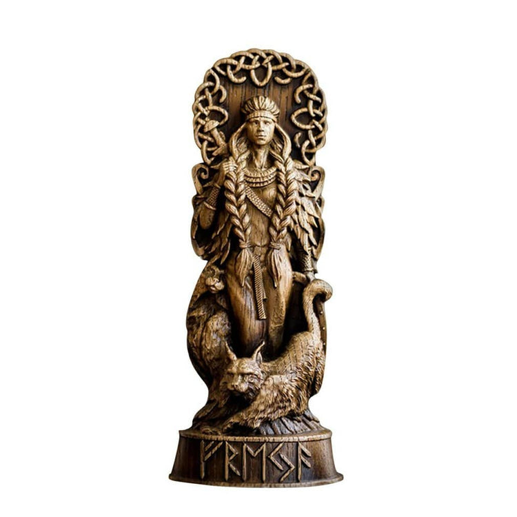 Statuette des dieux vikings en résine Statuette des dieux vikings en résine